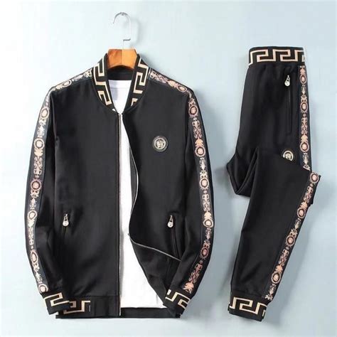 men jackets versace on|Versace tracksuit men's.